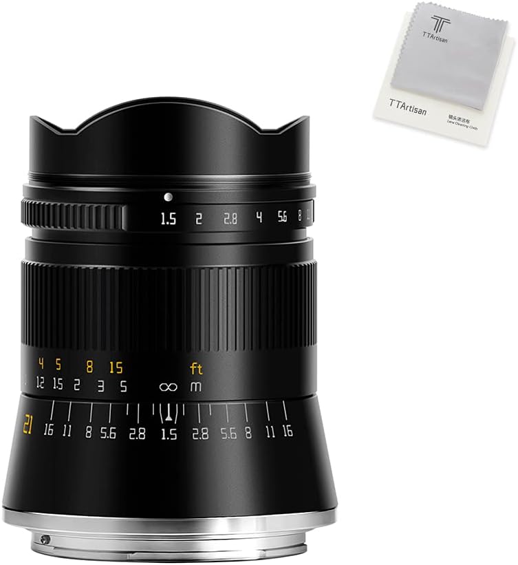 Lente Manual TTArtisan Ultra Gran Angular 21mm Para Nikon