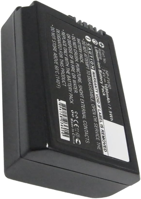 Batería NP-FW50 Cámaras Sony A6000- A6500- A6300- A7