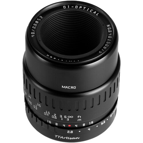 Lente Macro Enfoque Manual TTArtisan 40mm F2.8 Para APS-C