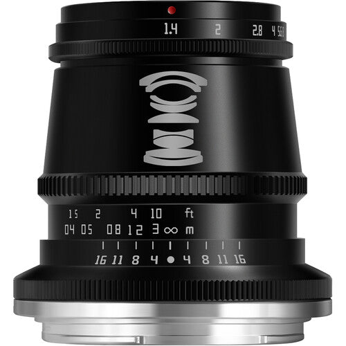 Lente Ultra Gran Angular De Enfoque Manual TTArtisan 17mm f/1.4 Para Nikon Montura Z APS-C