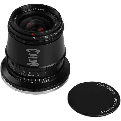 Lente Ultra Gran Angular De Enfoque Manual TTArtisan 17mm f/1.4 Para Nikon Montura Z APS-C