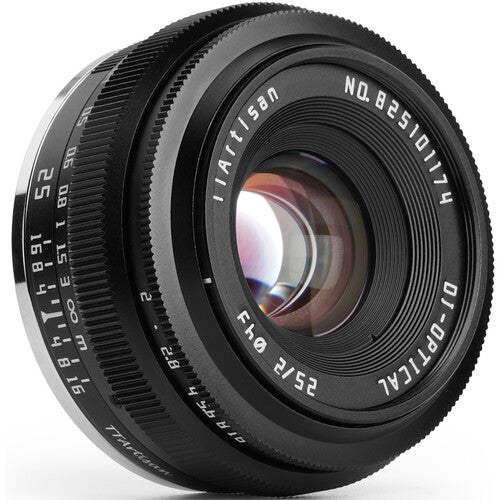 Lente De Enfoque Manual TTArtisan 25mm f/2 Para Sony Montura E APS-C