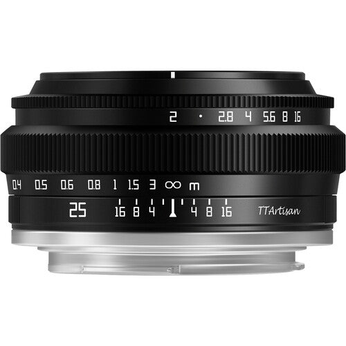 Lente De Enfoque Manual TTArtisan 25mm f/2 Para Sony Montura E APS-C
