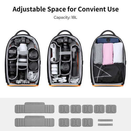 Maleta Morral K&F Concept Para Equipo Fotografia Profesional