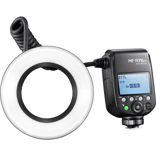 Macro Ring Flash Para Canon Godox MF-R76C TTL