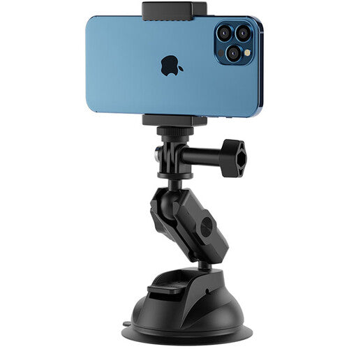 Soporte Ventosa Ajustable Telesin Para Celular y Cámaras Accion Gopro Insta360