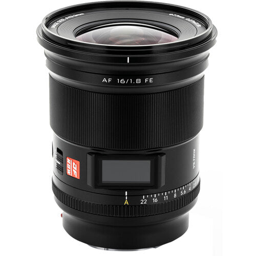 Lente Viltrox Ultra Gran Angular 16mm f/1.8 AutoFocus Full Frame Con Pantalla LCD