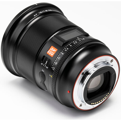 Lente Viltrox Ultra Gran Angular 16mm f/1.8 AutoFocus Full Frame Con Pantalla LCD