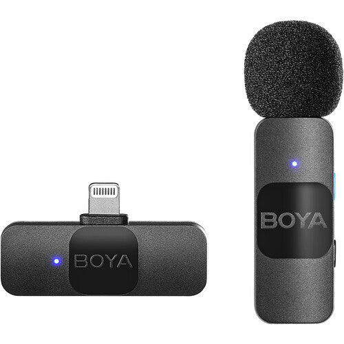 Micrófono Inalámbrico Para iPhone iPad Boya BY-V1 Plug Play