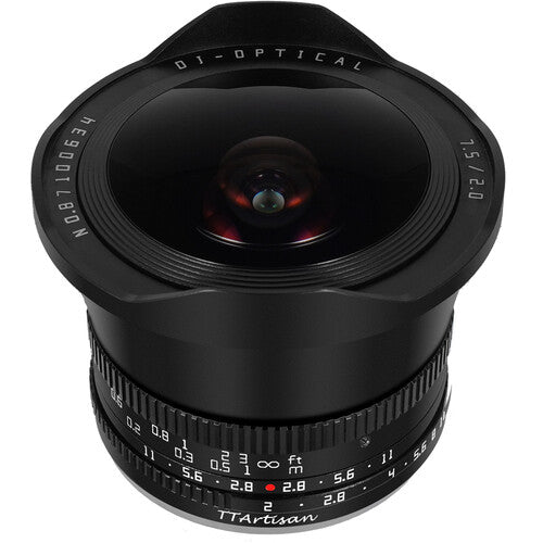 Lente Ojo De Pez 7.5mm De Enfoque Manual TTArtisan f/2 Para Canon Montura RF APS-C