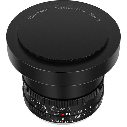Lente Ojo De Pez 7.5mm De Enfoque Manual TTArtisan f/2 Para Nikon Montura Z APS-C