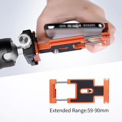 Placa Liberación 2 En 1 Para Celular / Camara en Aluminio K&F Concept