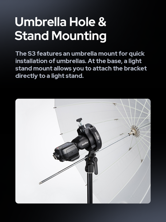 Montura Para Flash Tipo S3 Godox Bowens