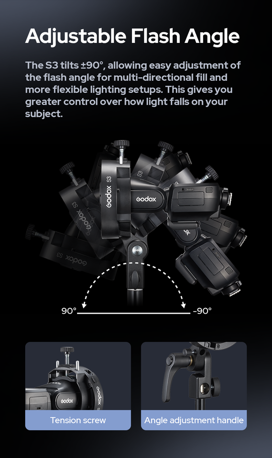 Montura Para Flash Tipo S3 Godox Bowens