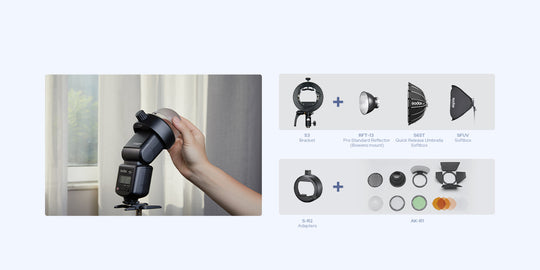 Flash Godox TT520III Para Camara Canon,Sony,Nikon,Fuji.