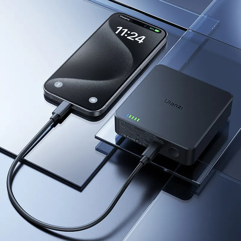 Luz Led Bicolor Portatil Ulanzi EC65 De 65W