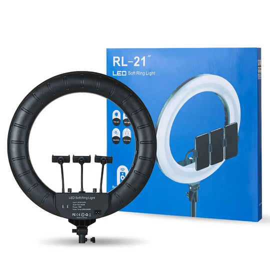 Aro De Luz Profesional 55cm - 65W + Trípode