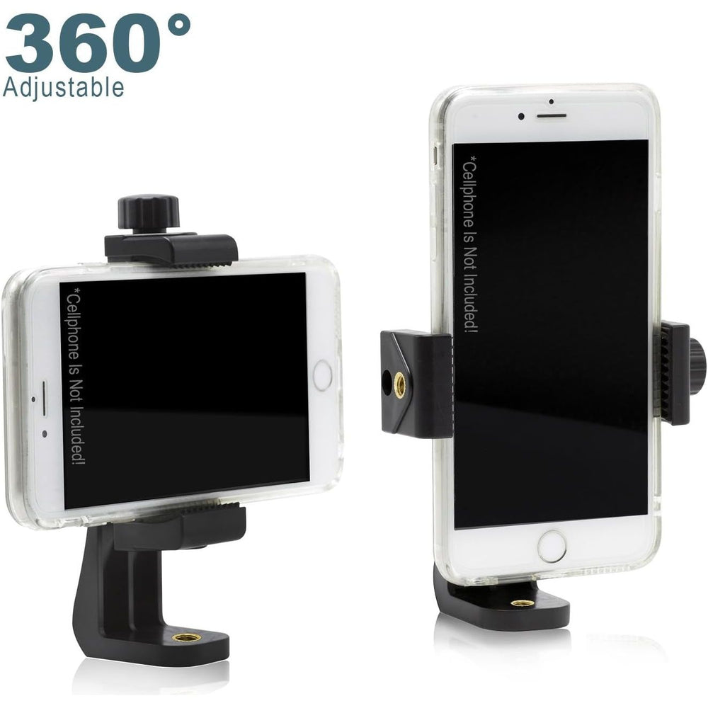 Soporte Adaptador De Celular Para Trípode Rotación 360