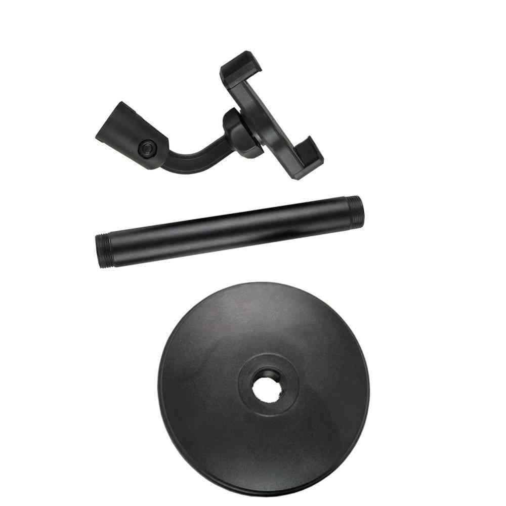 Soporte Para Celular Escritorio Base Redonda 36cm Max