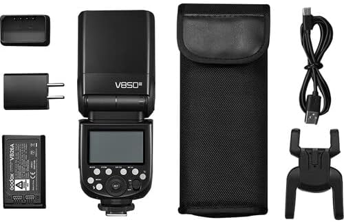 Flash Con Batería De Litio Godox V850 III Para Canon Nikon