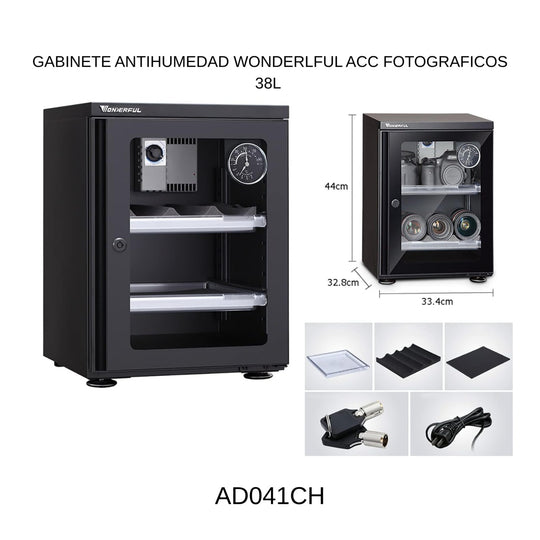 Gabinete Antihumedo Wonderful Accesorio Fotografico 38L