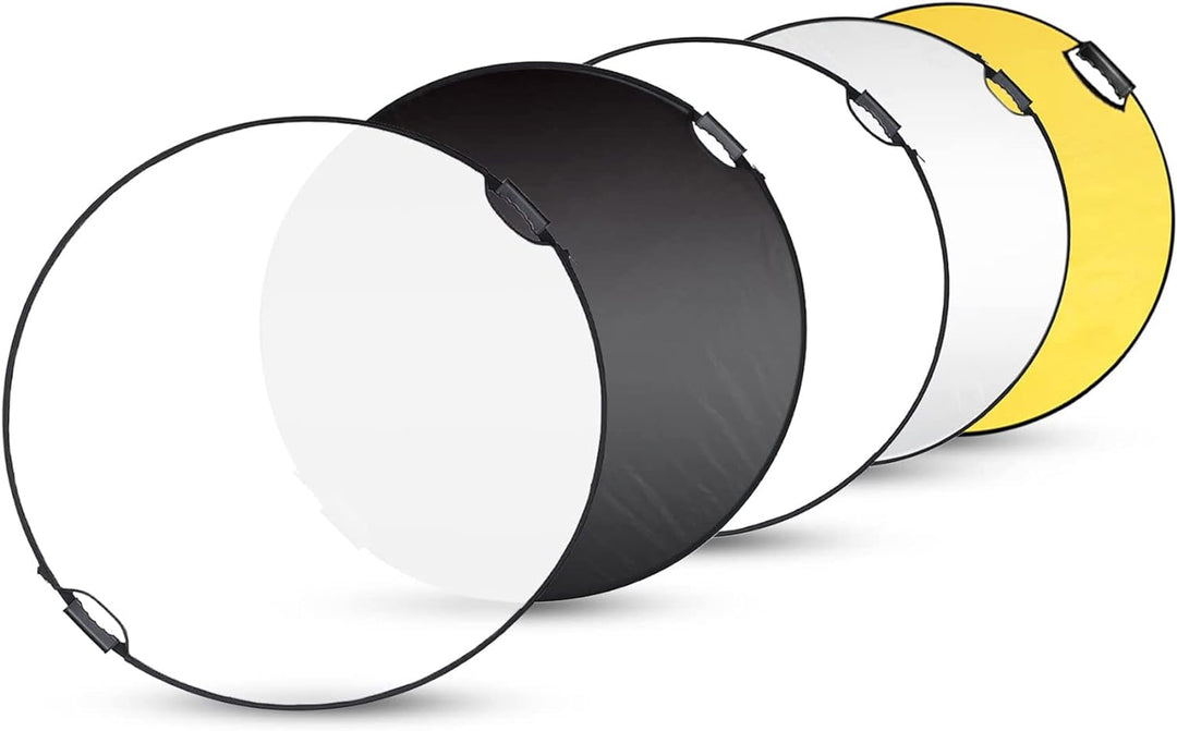 Reflector Flex 5 En 1 Selens Con Agarradera para Estudio Fotografia