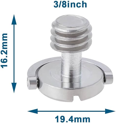 Tornillo Para Zapata De Tripode 3/8