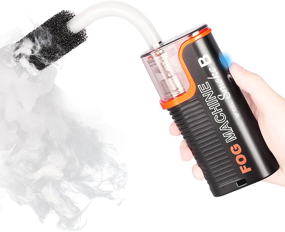 Maquina De Humo Portátil Para Fotografía Video LensGo Smoke B 40W