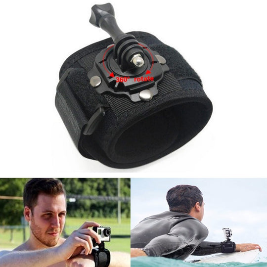 Soporte Muñeca 360 Grados Camara Deportiva Gopro Insta Osmo