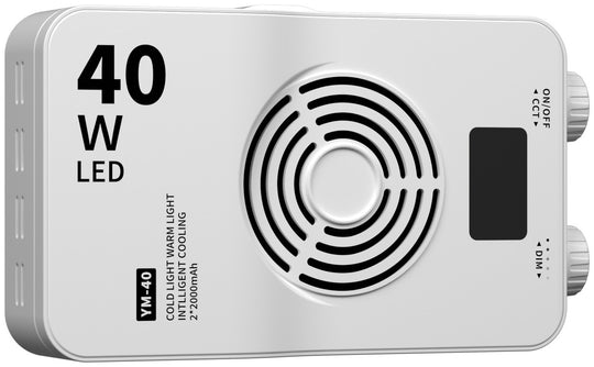 Luz Led Portatil, Versatil Ym-40 Bicolor Para Foto Y Video