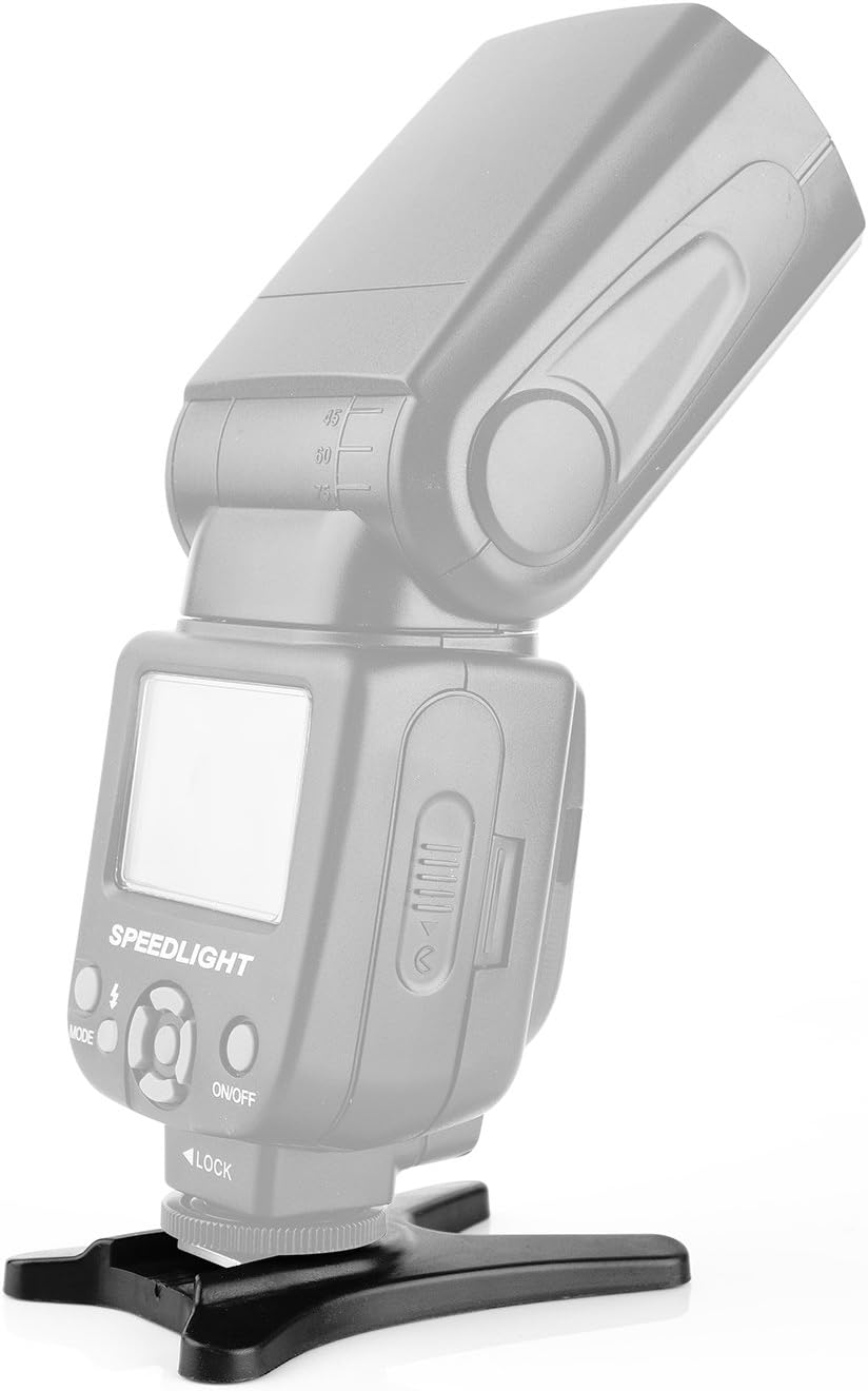 Base Soporte Para Flash Speedlite A Tripode Montaje Zapata