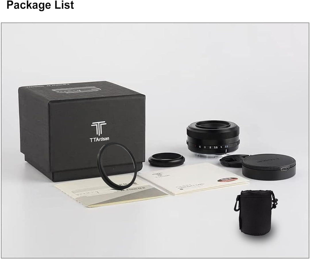 Lente 27mm F/2.8 Enfoque Automatico TTArtisan APS-C