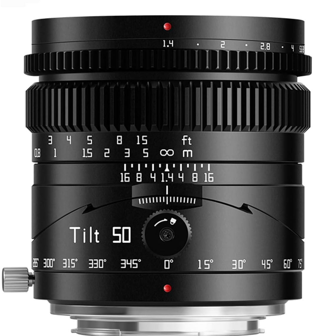 Lente TILT 50mm De Enfoque Manual TTArtisan Para Nikon