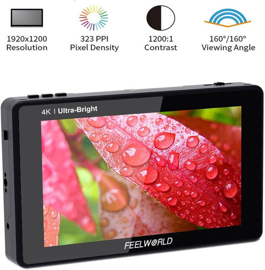 Monitor Para Camaras Ultra Brillo Entra Sdi Feelworld Lut 7s