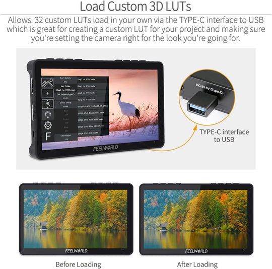 Monitor Para Camaras Feelworld F5 Pro V4