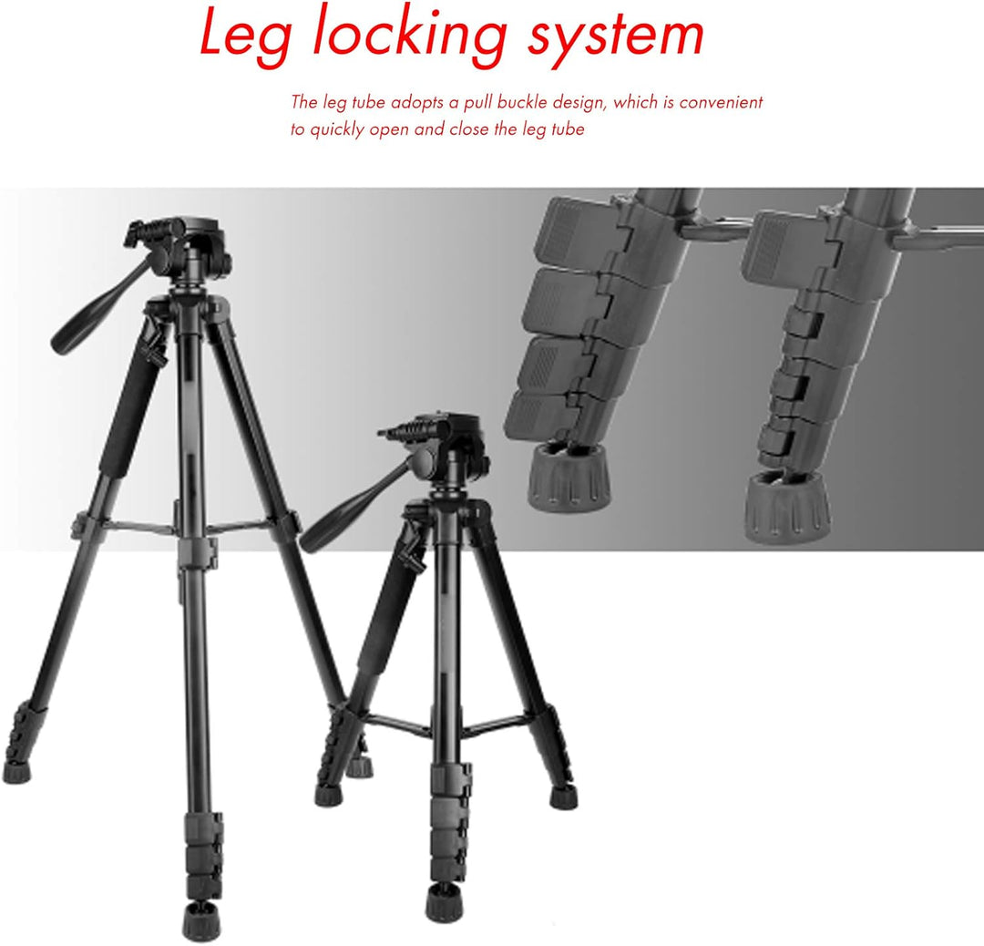 Tripode Para Camara y Celular (Similar 3560) 170cm + Soporte Celular