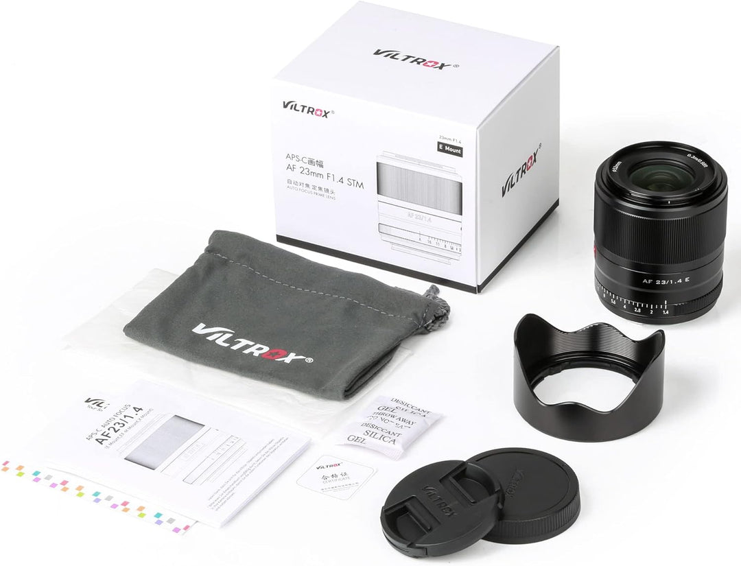 Lente Objetivo 23mm f1.4 Apsc Gran Angular Para Sony E Autofocus Viltrox
