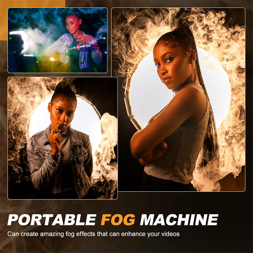 Maquina De Humo Portátil Para Fotografía Video LensGo Smoke S 30W