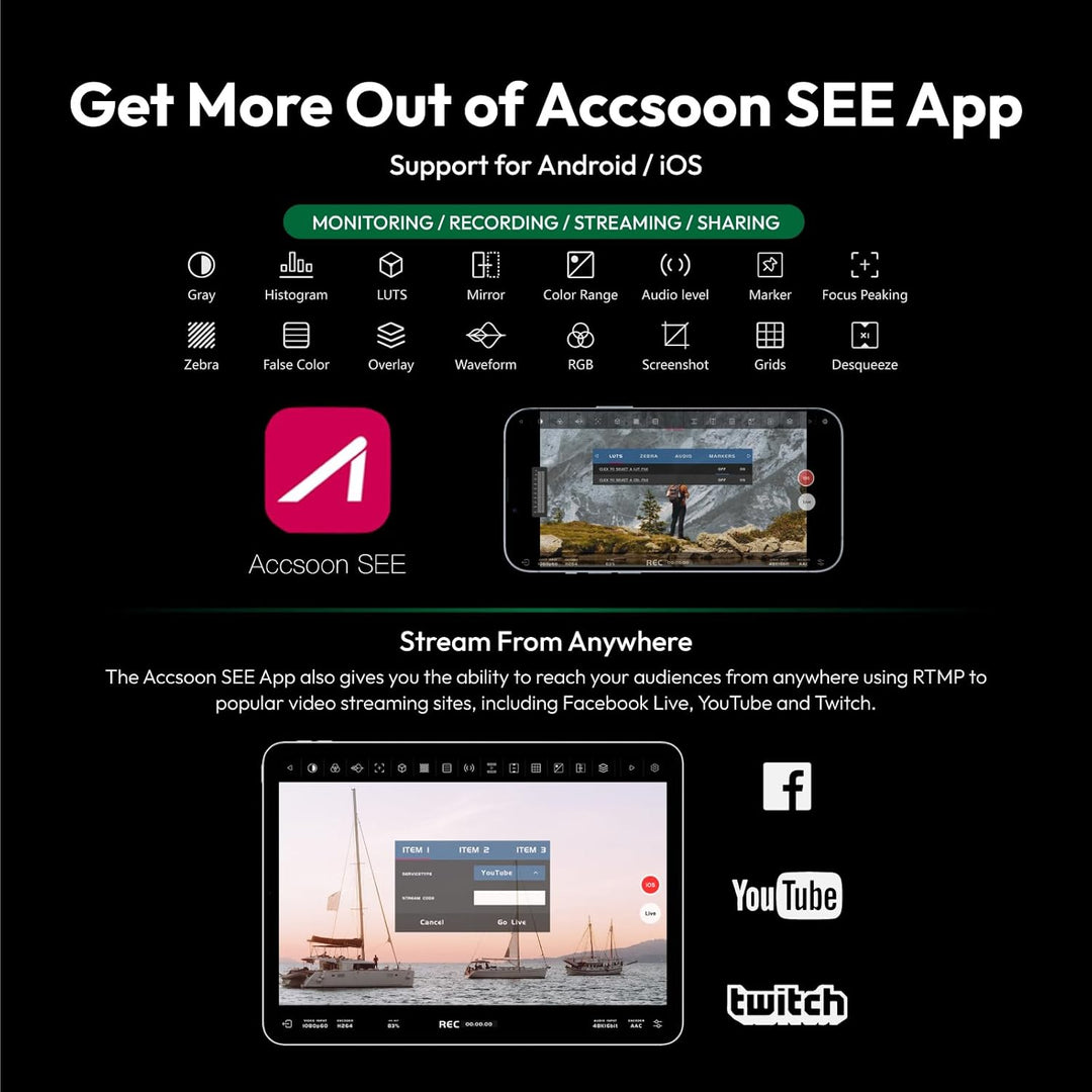 Transmisor De Video Inalambrico Accsoon Cineview Nano HDMI 5G