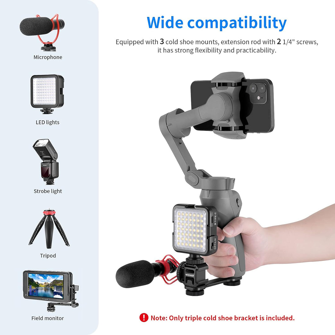 Soporte Multizapata Flash Estabilizador Camara Accesorios