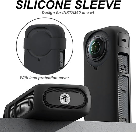 Funda Protectora De Silicona Para Insta360 X4
