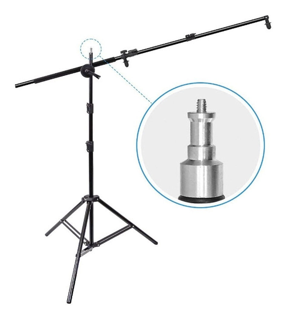 Kit Brazo Soporte Para Montar Flex Reflector en Tripode + Tripode 2m