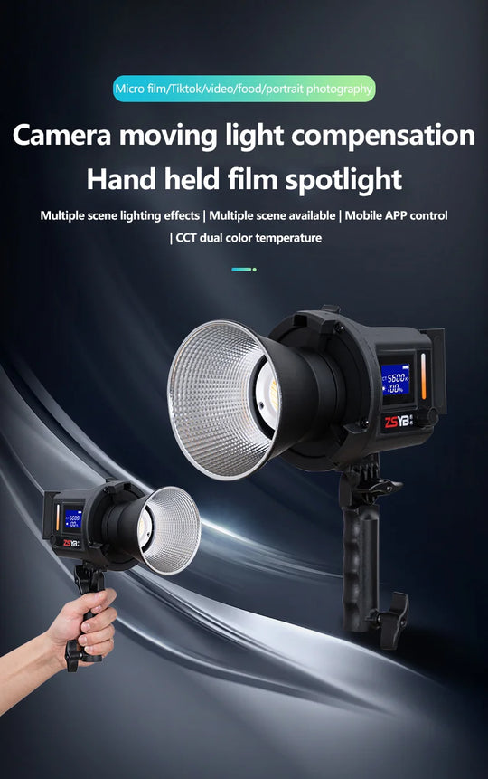 Luz Continua Generica 80W RGB Para Iluminacion Profesional