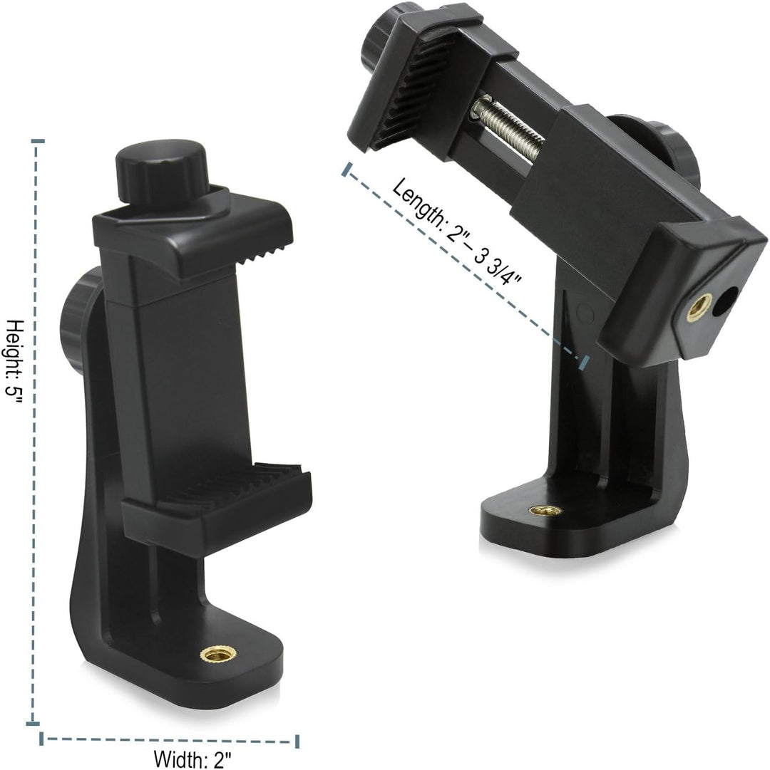 Soporte Adaptador De Celular Para Trípode Rotación 360