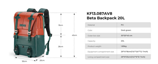 Maleta K&F Concept 20L Equipo Fotografia Profesional KF13087AV8