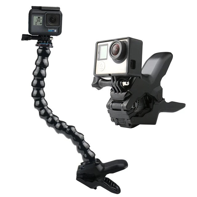 Abrazadera De Soporte De Manguera Flexible Para GoPro