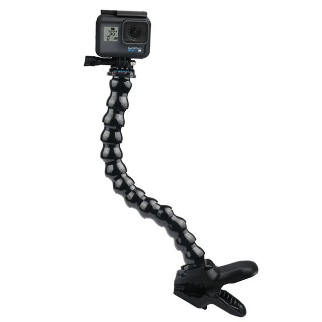 Abrazadera De Soporte De Manguera Flexible Para GoPro