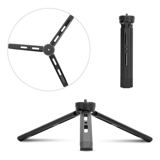 Mini Trípode De Metal Para Cámara Celular Estabilizador 1/4