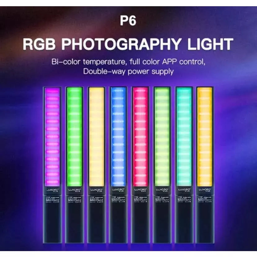 Barra De Luz Led Fotográfico Rgb Luxceo P6