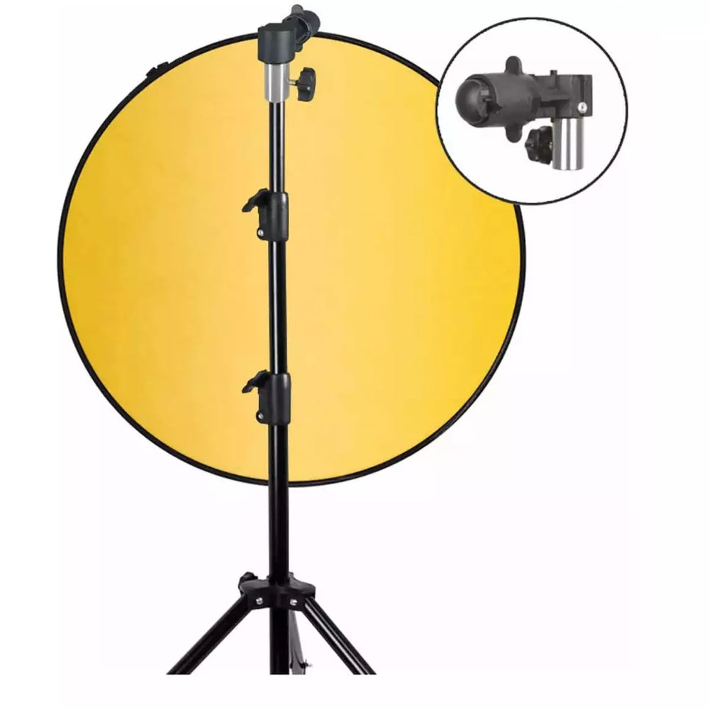 Clip Sostenedor Fondo Reflector Flex Trípode Flash